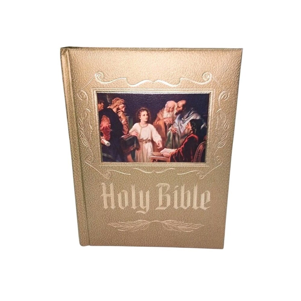 Vtg Holy Bible Catholic The New American Bible 1975-1976 Large Heirloom Edition